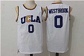 UCLA Bruins #0 Russell Westbrook White College Basketball Jersey,baseball caps,new era cap wholesale,wholesale hats